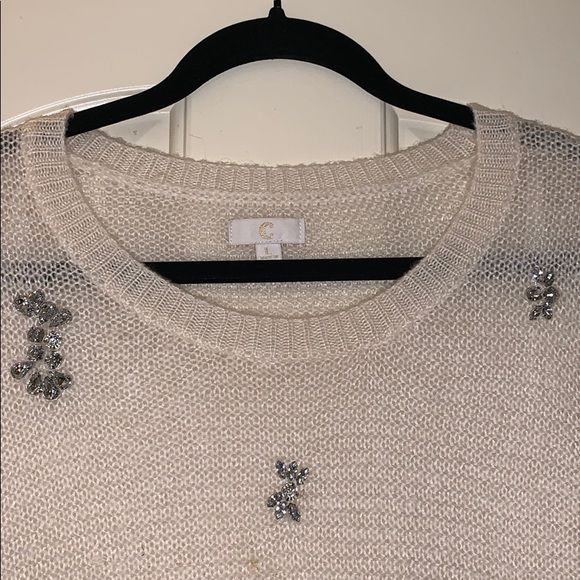 Cream embellished Charming Charlie sweater - Picture 5 of 6